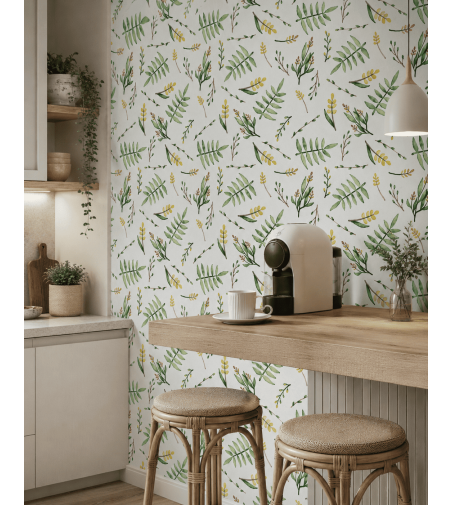 Papel Autoadhesivo Yellow Flowers