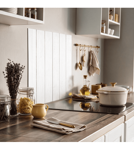 Salpicadero de cocina Coton et lavande 90x60