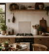 Salpicadero de cocina Cemento