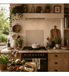 Salpicadero de cocina Cemento