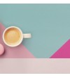 Camino de mesa con estampado  Geometric pastel