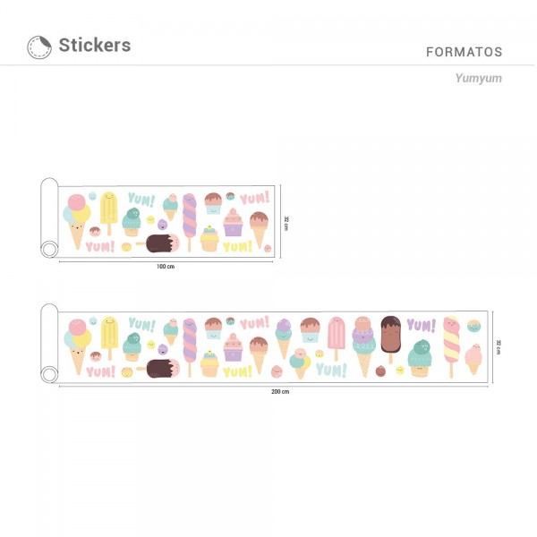 Stickers Yumyum