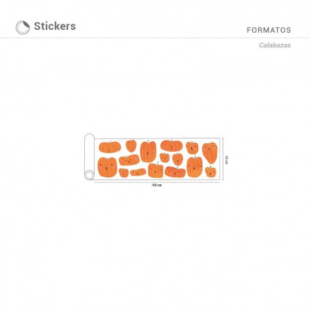 Stickers Calabaza