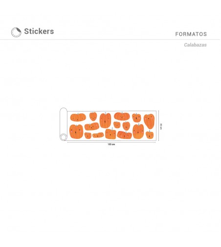 Stickers Calabaza