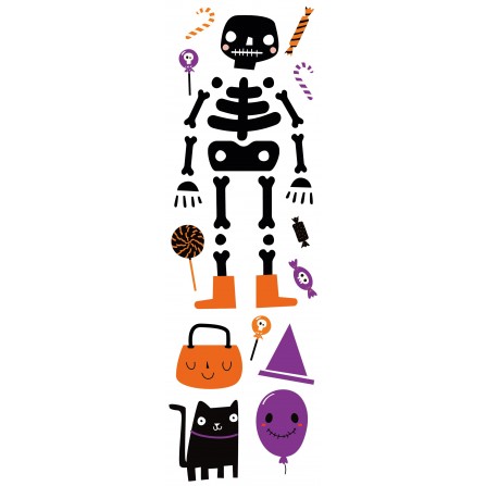 Sticker Cute Skeleton