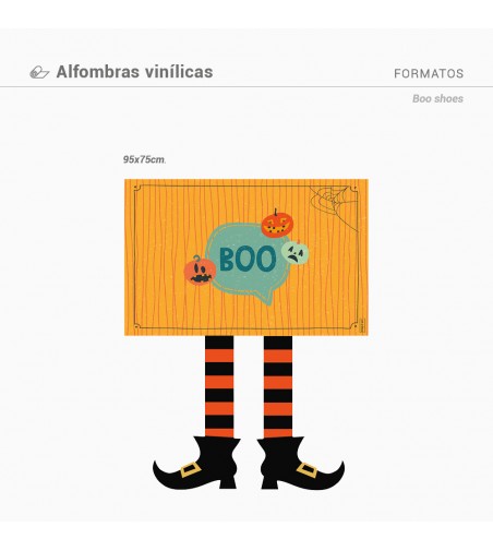 Alfombra Vinílica Boo Shoes