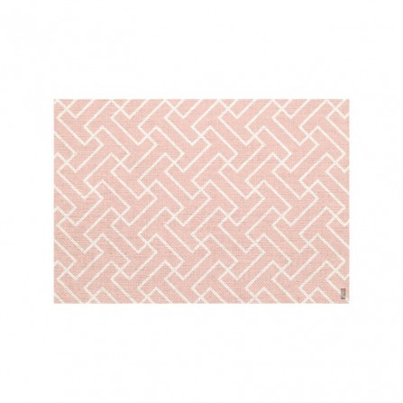 Mantel individual con estampado Pink Geo.