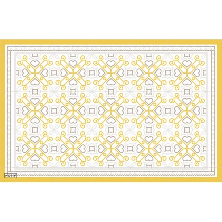 Alfombra Vinílica Sermoneta Mostaza