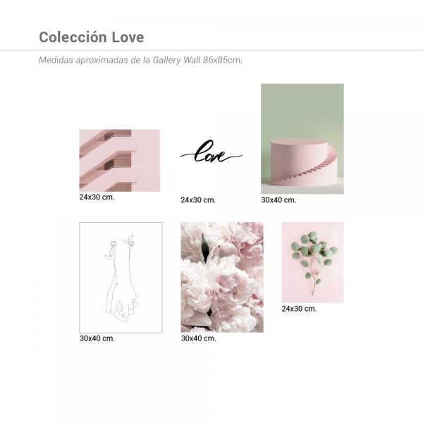 Colección Láminas Love