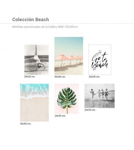 Colección Láminas Beach