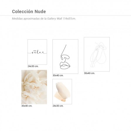 Colección Láminas Nude