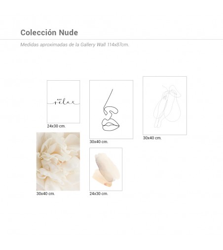 Colección Láminas Nude