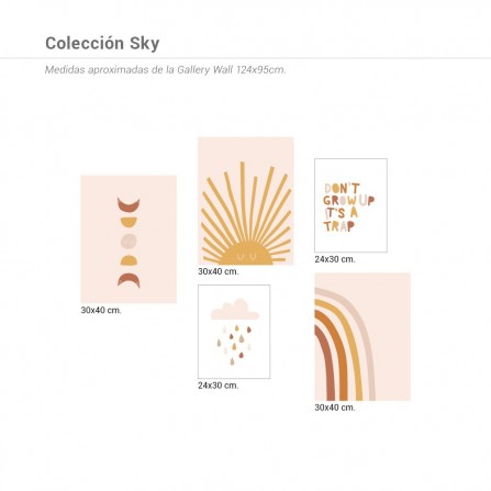 Colección Láminas Sky