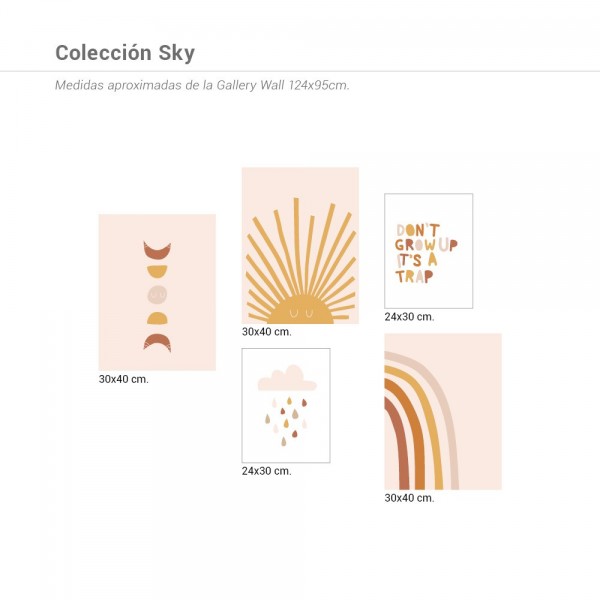 Colección Láminas Sky