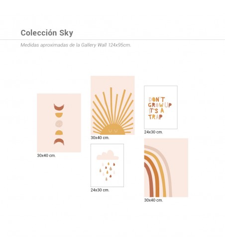 Colección Láminas Sky