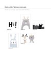 Colección Láminas Winter Animals