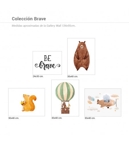 Colección Láminas Brave