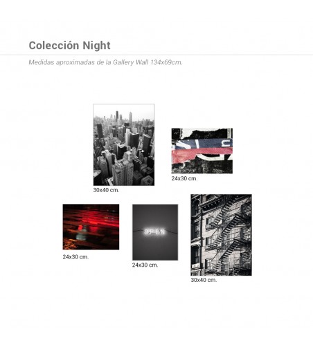 Colección Láminas Night