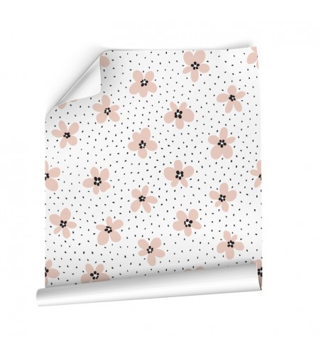 Papel Autoadhesivo Pink Daisy