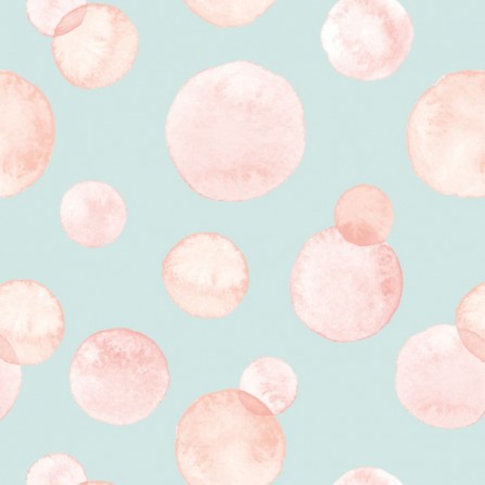 Ambiente del Papel pintado autoadhesivo con estampado Pompas Pink