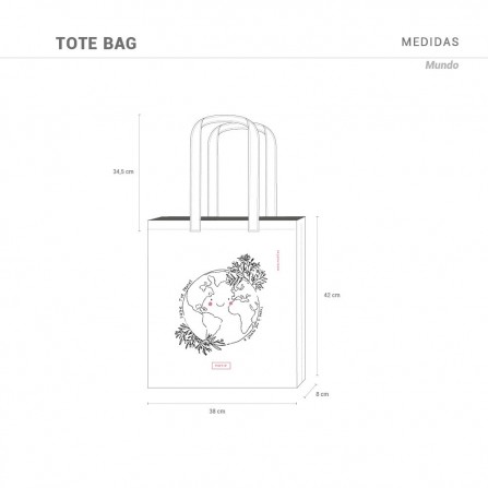 Tote Bag Mundo