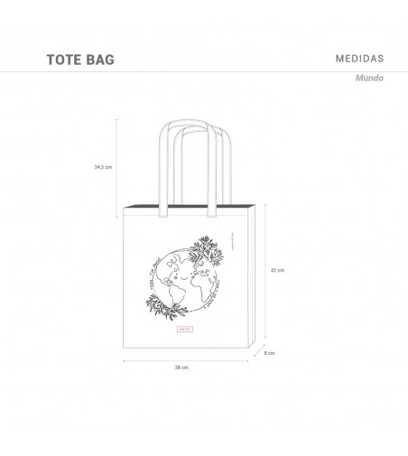 Tote Bag Mundo