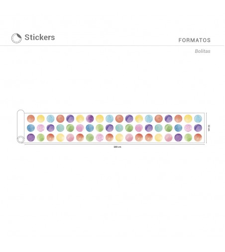 Stickers Bolitas