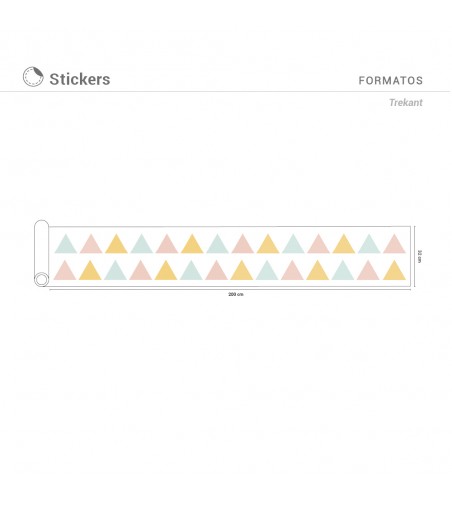 Stickers Trekant