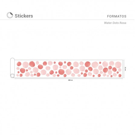 Stickers Water Dots