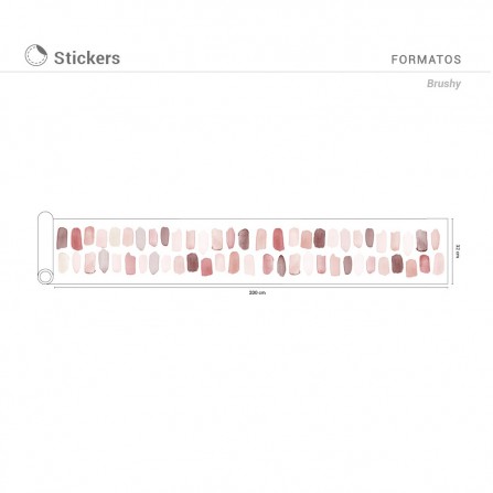 Stickers Brushy