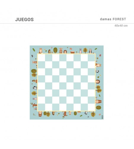 Juego Damas Forest