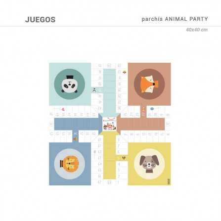 Juego Parchís Animal Party