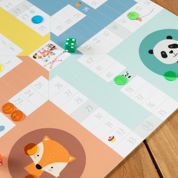 Juego Parchis Animal Party