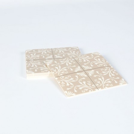 Posavasos Wela Beige (pack de 6)