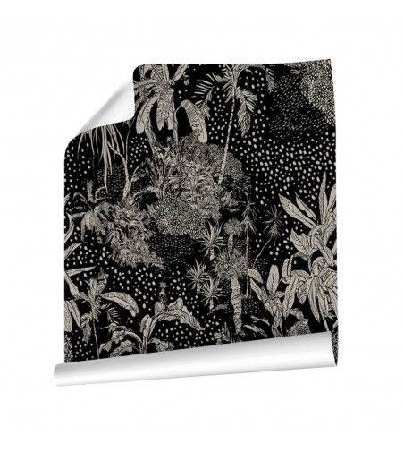 Papel Autoadhesivo Dark Jungle